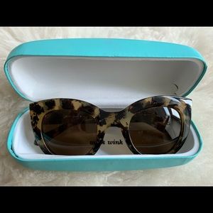 Kate Spade Signature Cat Eye Sunglasses